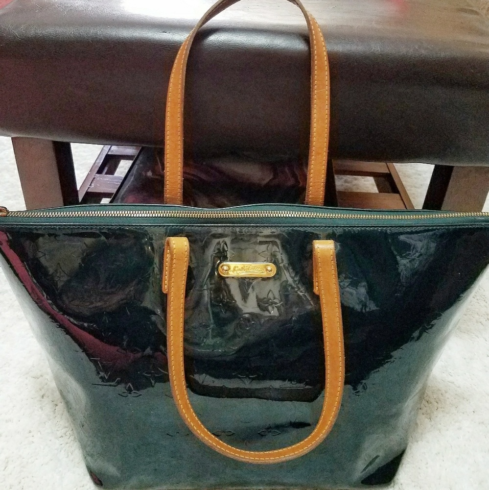 Louis Vuitton Bellevue GM Dark Green Mono Bag